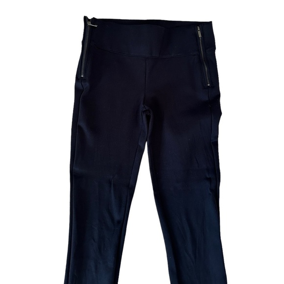 Zara Trafaluc Deep Dark Blue Stretchy Size Zipper Pants Size XS - Picture 4 of 16